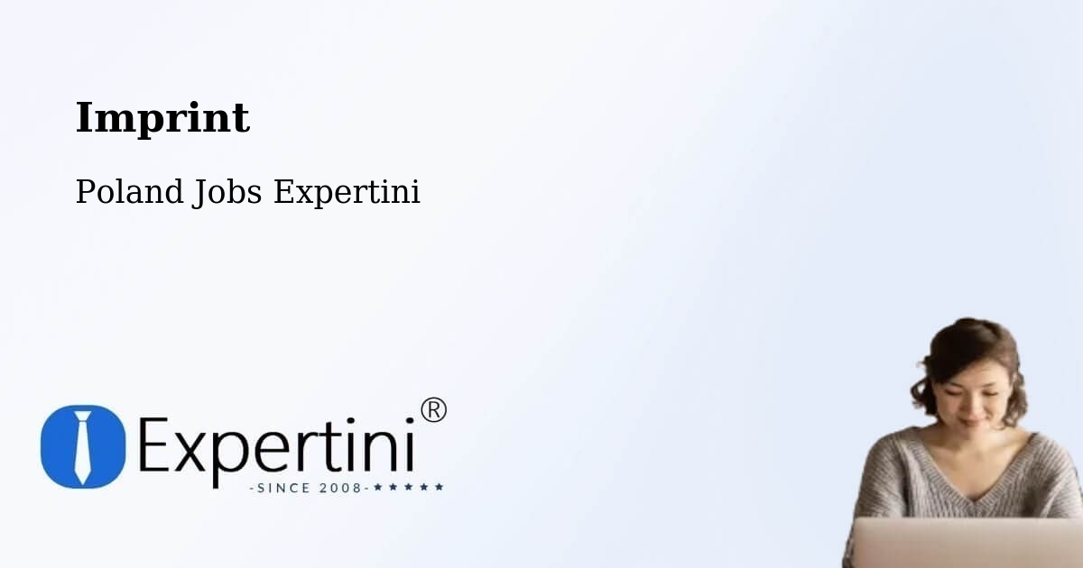Imprint – Czermin - Poland Jobs Expertini