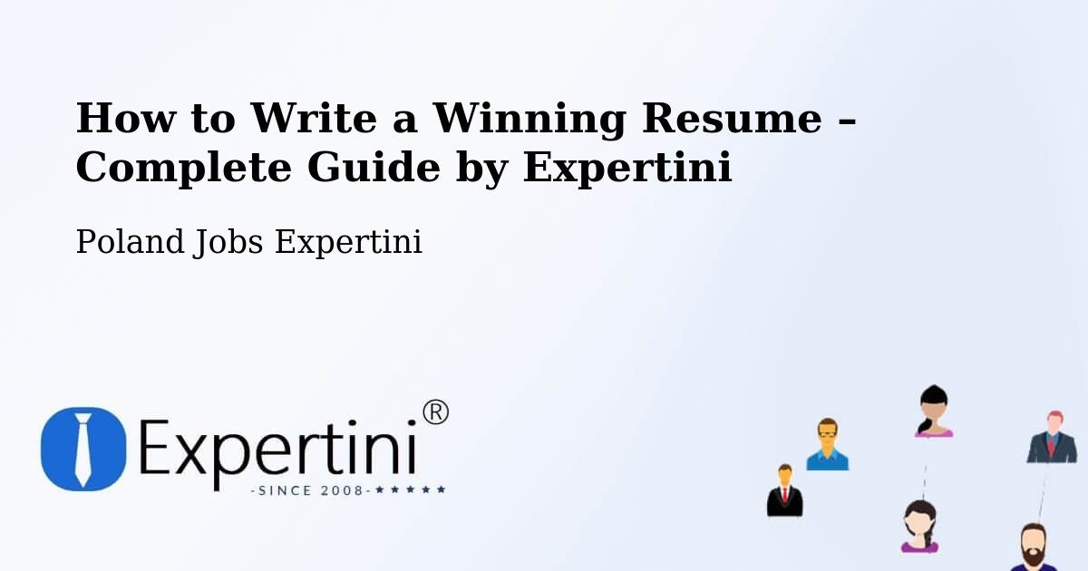 Resume Writing Guide for Job Seekers – Czermin - Czermin, Poland Jobs Expertini