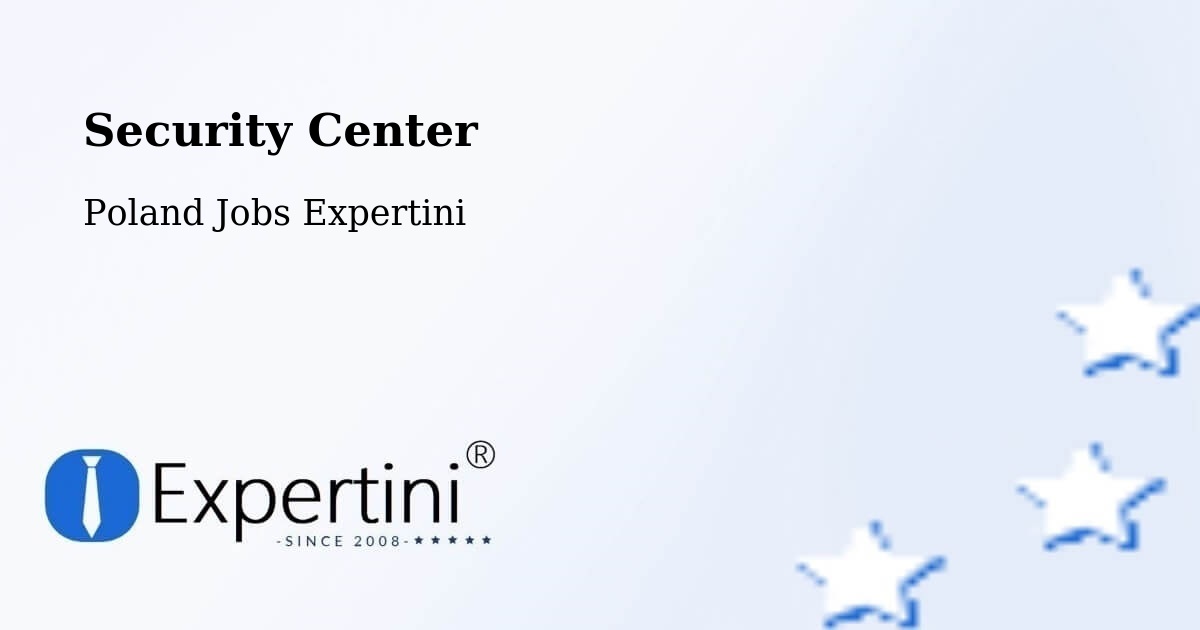 Security & Compliance – Czermin - Poland Jobs Expertini